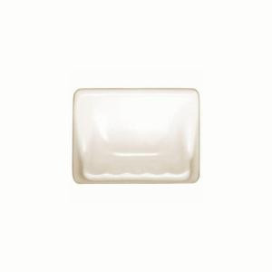 Daltile Bathroom Accessories Almond 4 in. x 6 in. Soap Dish Wall Accessory