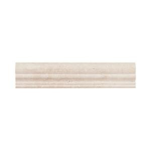 Jeffrey Court Giallo Crown 2 in. x 12 in. Travertine Wall and Accent Trim