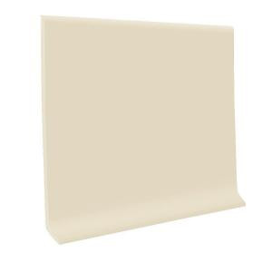 ROPPE Pinnacle Rubber Bisque 4 in. x 1/8 in. x 48 in. Cove Base (30 Pieces / Carton)