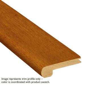 Bruce Natural Mahogany 3/8 in. Thick x 2-3/4 in. Wide x 78 in. Length Solid Hardwood Stair Nose Molding