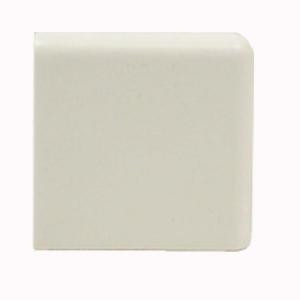 U.S. Ceramic Tile Bright Snow White 4-1/4 in. x 4-1/4 in. Ceramic Surface Bullnose Corner Wall Tile