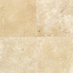 Daltile Travertine Durango 12 in. x 12 in. Natural Stone Floor and Wall Tile (10 sq. ft. / case)