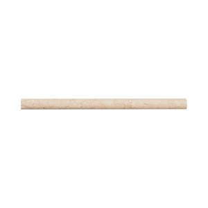 Jeffrey Court Giallo Dome 1 in. x 12 in. Travertine Wall and Trim