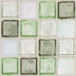 Daltile Egyptian Glass Peridot Fusion 12 in. x 12 in. x 6mm Glass Face-Mounted Mosaic Wall Tile (11 sq. ft. / case)