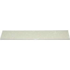 MS International Beige Double Bevelled 4 in. x 24 in. Engineered Marble Threshold
