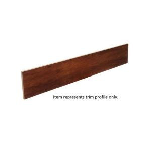 Cap A Tread Red Hickory 47 in. Length x 1/2 in. Depth x 7-3/8 in. Height Vinyl Riser