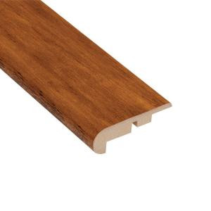 Home Legend High Gloss Distressed Maple Priya 11.13 mm Thick x 2-1/4 in. Wide x 94 in. Length Laminate Stair Nose Molding