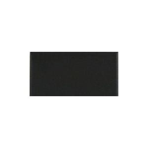 Daltile Semi-Gloss Black 3 in. x 6 in. Black Ceramic Wall Tile