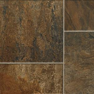 Hampton Bay Canyon Slate Clay 8 mm Thick x 15-5/8 in. Wide x 50-3/4 in. Length Laminate Flooring (22.11 sq. ft. / case)