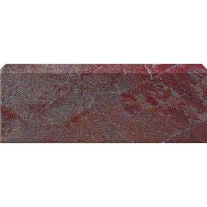 U.S. Ceramic Tile Stratford Copper 3 in. x 12 in. Glazed Ceramic Single Bullnose Floor & Wall Tile