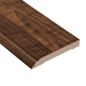 TrafficMASTER Spanish Bay Walnut 12.7 mm Thick x 3-13/16 in. Wide x 94 in. Length Laminate Wall Base Molding