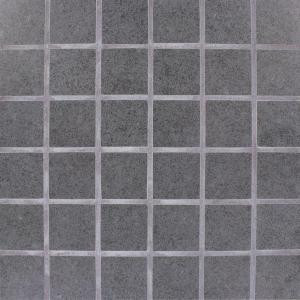 MS International Beton Concrete 2 in. x 2 in. Glazed Porcelain Floor and Wall Mesh-mounted Mosaic Tile