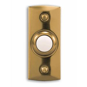 Heath Zenith Wired Halo-Lighted Polished Finish Recessed Mount Push Button