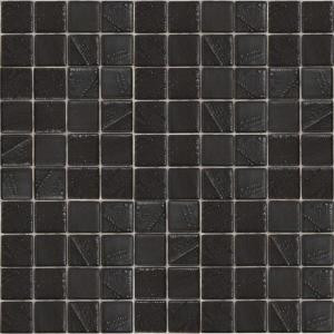 EPOCH Metalz Palladium-1011 Mosiac Recycled Glass Mesh Mounted Tile - 4 in. x 4 in. Tile Sample