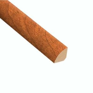 Hampton Bay High Gloss Pacific Cherry 19.5 mm Thick x 3/4 in. Wide x 94 in. Length Laminate Quarter Round Molding
