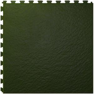 IT-tile Slate Hunter Green20 In. x 20 In. Vinyl Tile,Hidden Interlock Multi-Purpose Floor, 6 Tile