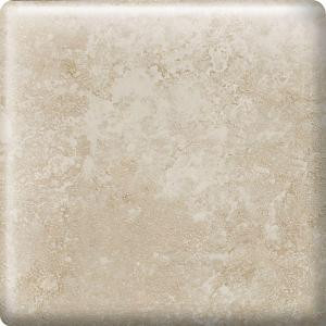 Daltile Sandalo Serene White 2 in. x 2 in. Ceramic Radius Bullnose Corner Wall Tile