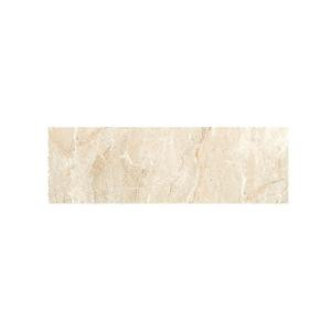 Daltile Campisi Alabaster 3 in. x 9 in. Cream Ceramic Bullnose Wall Tile