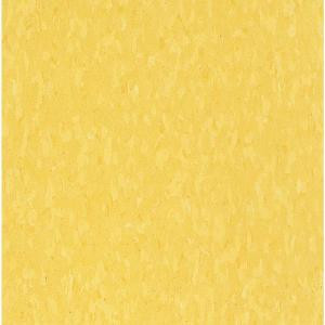 Armstrong Imperial Texture VCT 12 in. x 12 in. Lemon Yellow Standard Excelon Commercial Vinyl Tile (45 sq. ft. / case)