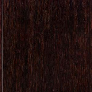 Home Legend Strand Woven Walnut Click Lock Bamboo Flooring - 5 in. x 7 in. Take Home Sample