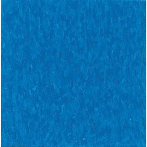 Armstrong Imperial Texture VCT 12 in. x 12 in. Caribbean Blue Standard Excelon Vinyl Tile (45 sq. ft. / case)
