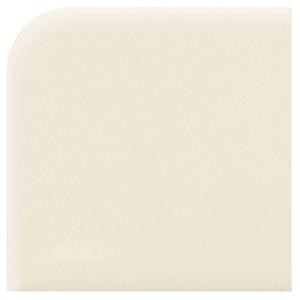 Daltile Modern Dimensions Gloss Biscuit 4-1/4 in. x 4-1/4 in. Ceramic Surface Bullnose Corner Wall Tile