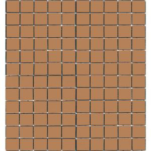 EPOCH Coffeez Cappuccino-1102 Mosiac Recycled Glass Mesh Mounted Floor & Wall Tile - 4 in. x 4 in. Tile Sample