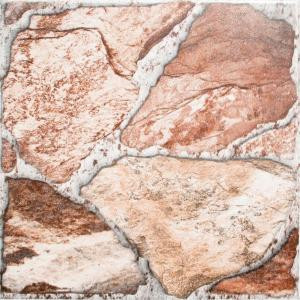 MS International Piedra Roja 17 in. x 17 in. Ceramic Floor and Wall Tile