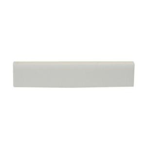 U.S. Ceramic Tile Bright Snow White 3/4 in. x 6 in. Ceramic Liner Bar Wall Tile