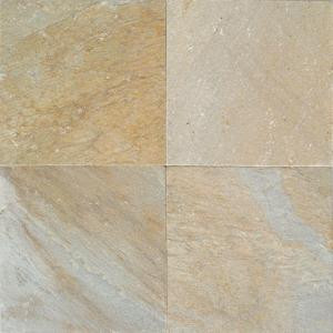 Daltile Natural Stone Collection Golden Sun 12 in. x 12 in. Slate Floor and Wall Tile (10 sq. ft. / case)