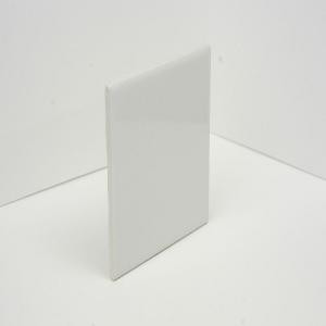 U.S. Ceramic Tile Color Collection Bright White Ice 4-1/4 in. x 4-1/4 in. Ceramic Wall Tile-10.00 sq.ft. Per Case