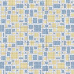 Mosaic Loft Scatter Beach Motif 24 in. x 24 in. Glass Wall and Light Residential Floor Mosaic Tile