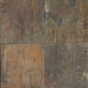 MS International Rustique Earth 12 in. x 12 in. Gauged Slate Floor & Wall Tile