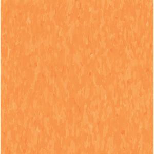Armstrong Imperial Texture VCT 12 in. x 12 in. Screamin Pumpkin Commercial Vinyl Tile (45 sq. ft. / case)