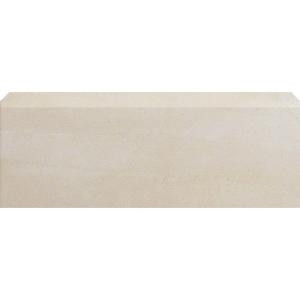 U.S. Ceramic Tile Avila Blanco 3-1/4 in. x 12 in. Glazed Ceramic Single Bullnose Tile