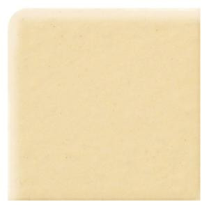 Daltile Semi-Gloss Cornsilk 4-1/4 in. x 4-1/4 in. Ceramic Bullnose Corner Wall Tile