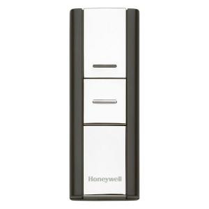 Honeywell Add-on or Replacement Push Button, Silver/Black, Compatible with 300 Series & Decor Door Chimes