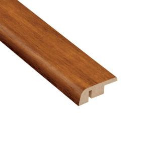 Home Legend High Gloss Distressed Maple Priya 11.13 mm Thick x 1-5/16 in. Wide x 94 in. Length Laminate Carpet Reducer Molding