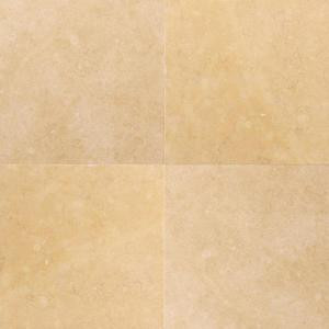 Daltile Jerusalem Antiqued Gold 16 in. x 16 in. Honed Natural Stone Floor and Wall Tile (10.68 sq. ft. / case)