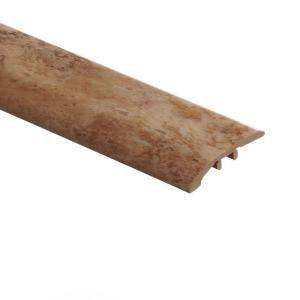 Zamma Yukon Tan and Ceramique Dusk 5 and 16 in. Thick x 1-3 and 4 in. Wide x 72 in. Length Vinyl Multi-Purpose Reducer Molding