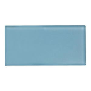 Jeffrey Court Caribbean Water Gloss 3 in. x 6 in. Glass Wall Tile (8 pieces/1 sq. ft./1 pack)