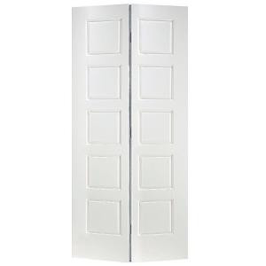 Pennington Riverside Smooth 10-Panel Hollow-Core Primed Composite Interior Bifold Closet Door