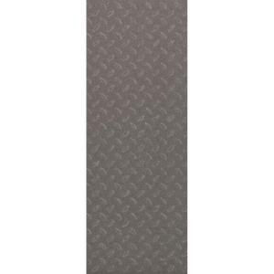 TrafficMASTER Allure Commercial 12 in. x 36 in. Stamped Steel Silver Vinyl Flooring (24 sq. ft./case)