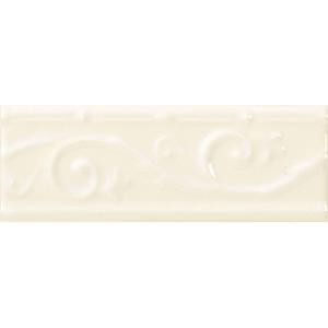 Daltile Fashion Accents Almond 3 in. x 8 in. Ceramic Ive Listello Wall Tile