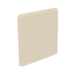 U.S. Ceramic Tile Color Collection Matte Fawn 3 in. x 3 in. Ceramic Surface Bullnose Corner Wall Tile