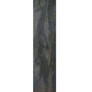 MARAZZI Montagna Smoky Black 6 in. x 24 in. Glazed Porcelain Floor and Wall Tile (14.53 sq. ft. / case)