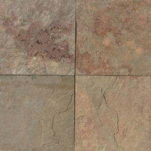 Daltile Natural Stone Collection China Apricot 12 in. x 12 in. Slate Floor and Wall Tile (10 sq. ft. / case)