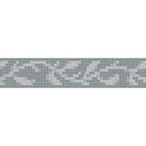 Mosaic Loft Agrestic Winter Border 5 in. x 120 in. Glass Wall Light Residential Floor Mosaic Tile (10 Indv Sections-Case)