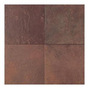 Daltile Continental Slate Indian Red 18 in. x 18 in. Porcelain Floor and Wall Tile (18 sq. ft. / case)