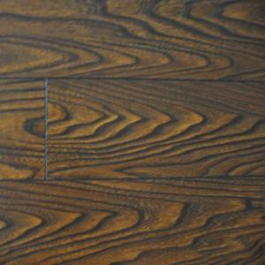 PID Floors Walnut Color Laminate Flooring - 6-1/2 in. Wide x 3 in. Length Take Home Sample